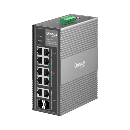 Switch TP-LINK OMADA / 10 Portas / 6-POE+ e 2-POE++ / Industrial / IES210GPP_2