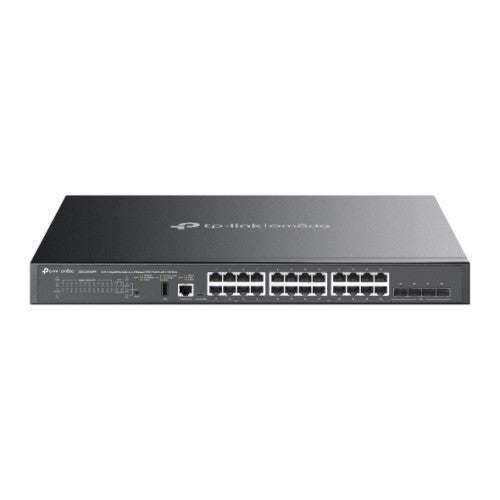 TP-Link SG5428XMPP switch Gestionado L3 Gigabit Ethernet (10/100/1000) EnergÃ­a sobre Ethernet (PoE) Negro_0