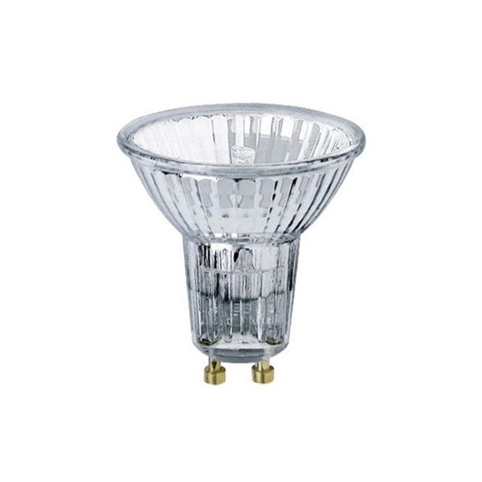 LÃ¢mpada halogÃ©nia gu10 50 w 2700 k 460 lm 230 v luz quente 50 x 53 mm_0