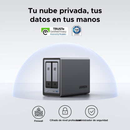 NAS UGREEN DXP2800 EU / Diskless / Preto_6