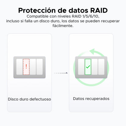 Armazenamento em rede UGREEN / Diskless / DXP4800 Plus EU_5