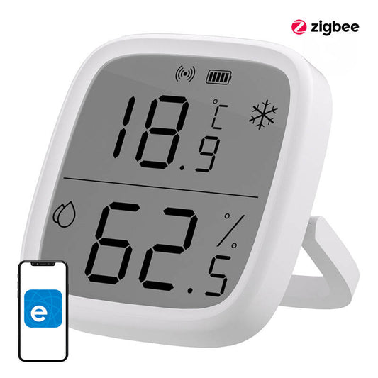 Smart Temperature and Humidity Sensor ZigBee LCD Sonoff SNZB-02D_0
