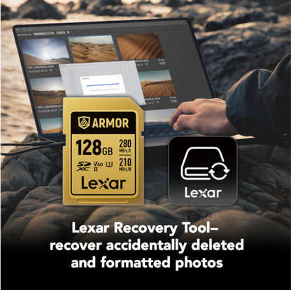Lexar Armor Gold 128 GB SDXC UHS-II_1