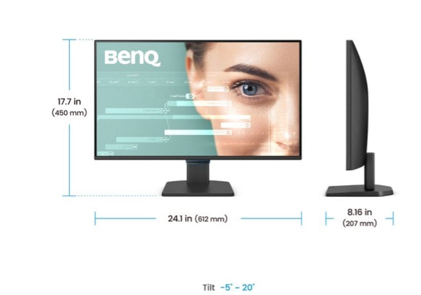 MONITOR BENQ GW2790C (9H.LNPLB.QBE) 27â 1080P FHD 144HZ IPS EYE-CARE, USB-C, CERTIFICADO TUV_3