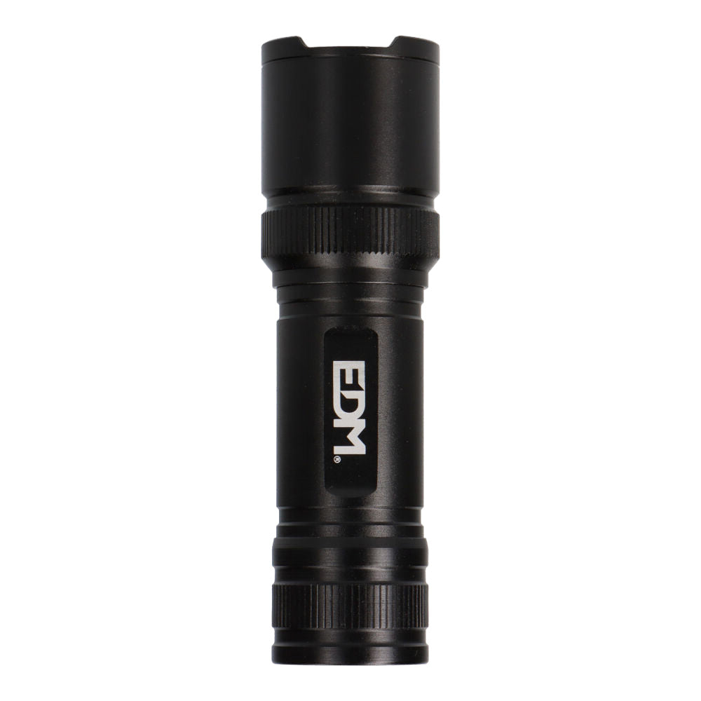 Lanterna led tÃ¡tica black grip, alumÃ­nio, com zoom, 3 x aaa (incluÃ­do) 150 lm_0