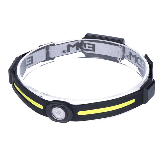 Lanterna de cabeÃ§a led recarregÃ¡vel 3w + 5w_0
