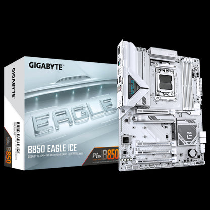 Mainboard GIGABYTE B850 EAGLE ICE / Branco_0