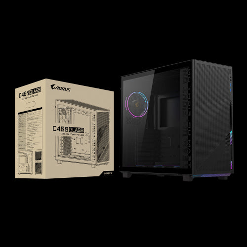 Torre de PC GIGABYTE AORUS C400 Glass / Preto_8