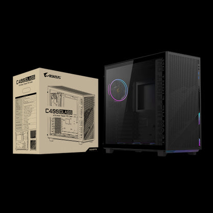 Torre de PC GIGABYTE AORUS C400 Glass / Preto_8