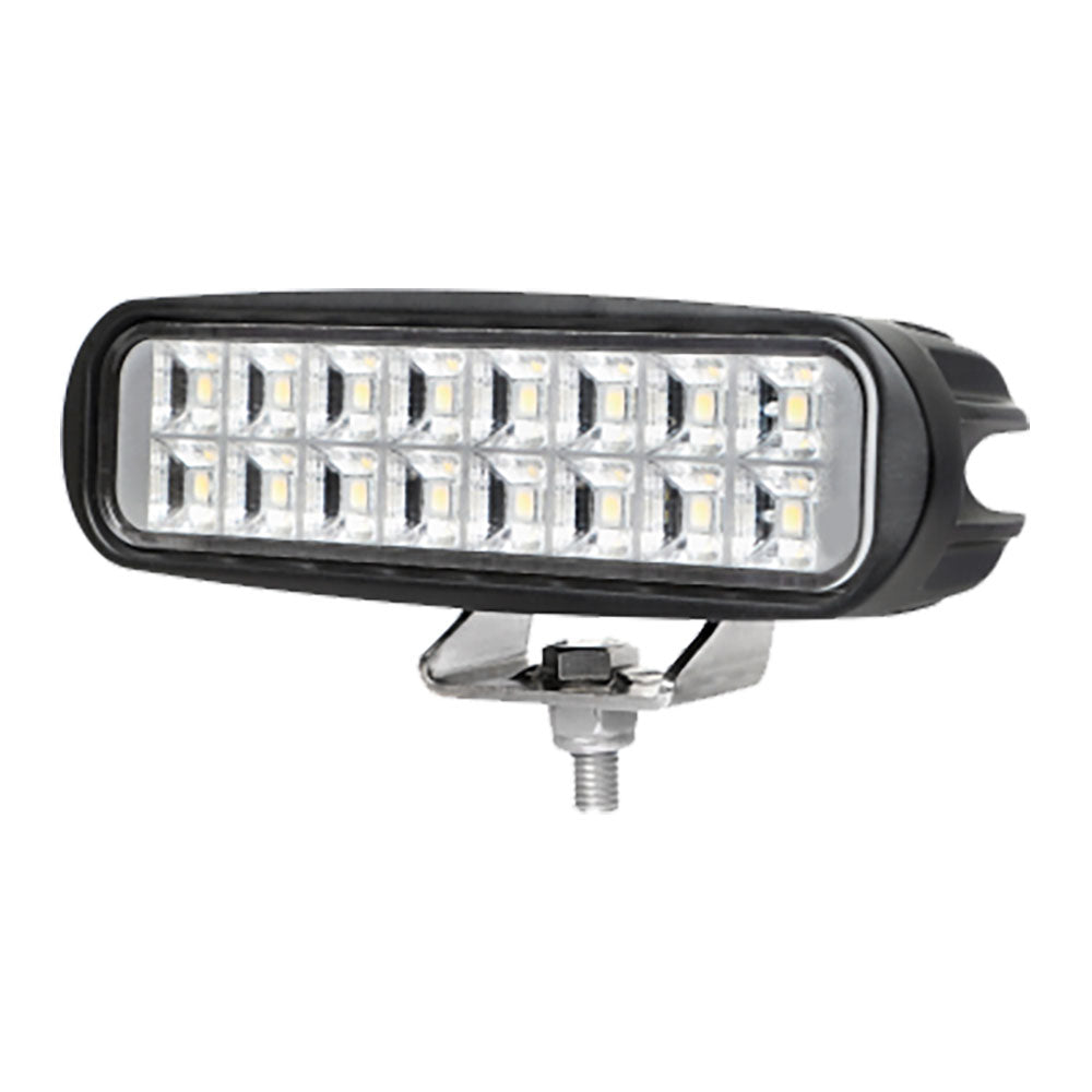 Foco de trabalho retangular com 16 leds; 1500 im; 9 - 32 v; ip67_0