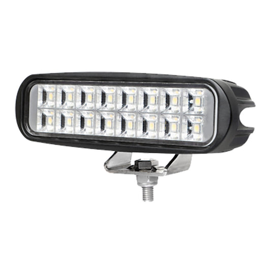 Foco de trabalho retangular com 16 leds; 1500 im; 9 - 32 v; ip67_0