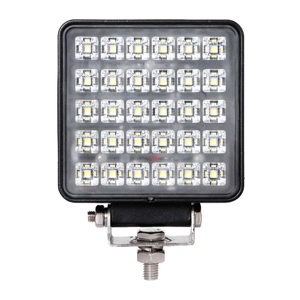 Foco de trabalho quadrado com 30 leds; 2700 im; 9-32 v; ip67_0