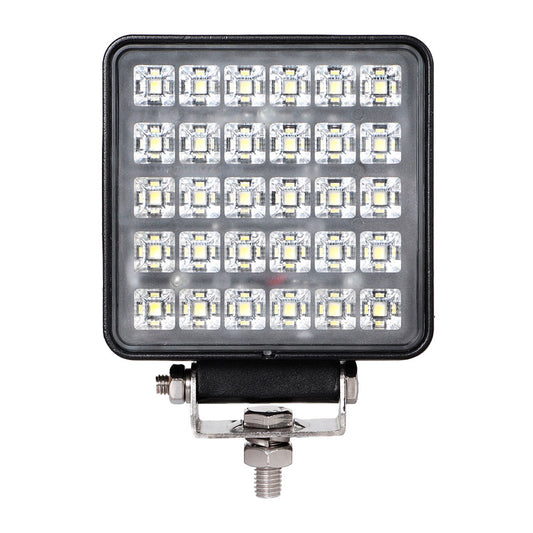 Foco de trabalho quadrado com 30 leds; 2700 im; 9-32 v; ip67_0