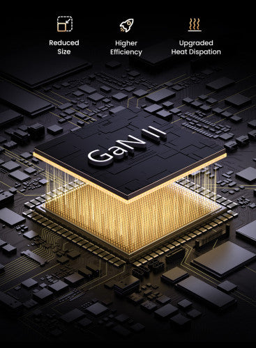 Carregador UGREEN Nexode Pro 160W GaN com Cabo USB-C / Preto / 25877_8