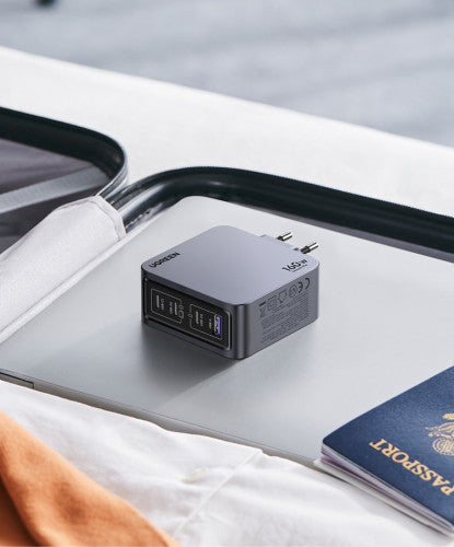 Carregador UGREEN Nexode Pro 160W GaN com Cabo USB-C / Preto / 25877_11