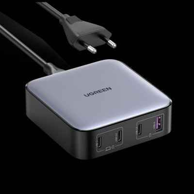 Carregador UGREEN / 2*USB-A + 2*USB-C / 65W / Preto / 90747_0