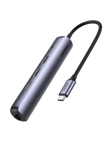 Hub USB-C UGREEN 6-em-1 / Preto / 10919_0