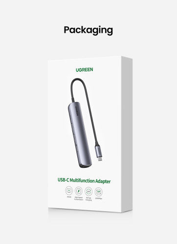 Hub USB-C UGREEN 6-em-1 / Preto / 10919_8