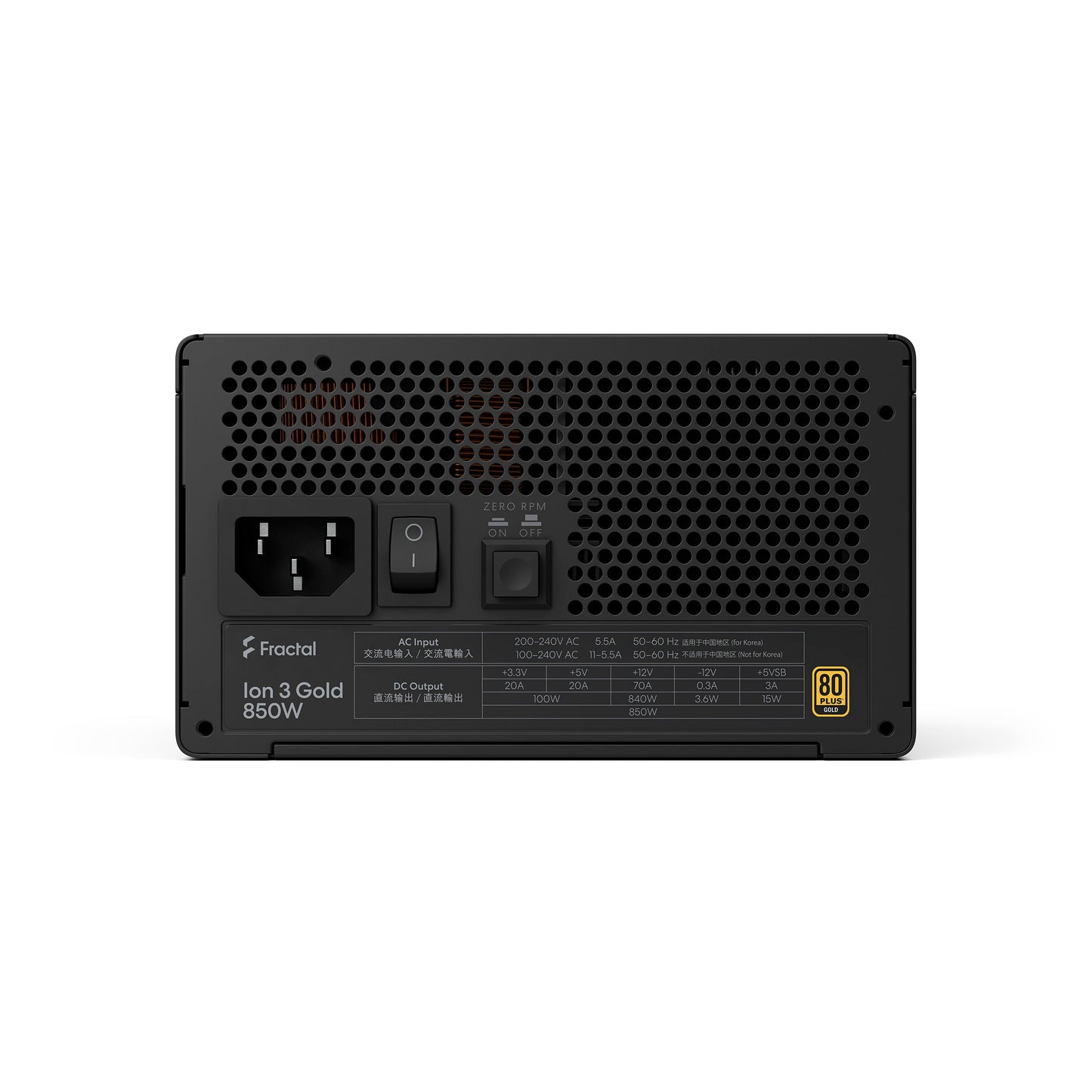 FRACTAL DESIGN FUENTE DE ALIMENTACION ION GOLD 850W FULLY MODULAR FD-P-IA3G-850-EU_3