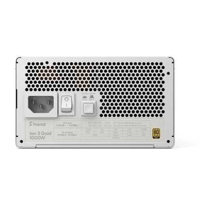 FRACTAL DESIGN FUENTE DE ALIMENTACION ION 3 80+ GOLD BLANCA (FD-P-IA3G-101)_3