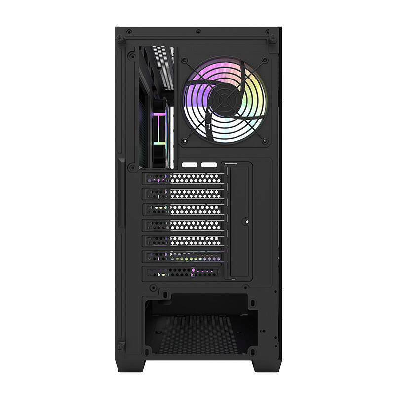 Darkflash DS900 computer case (black) + 7 ARGB fans_4