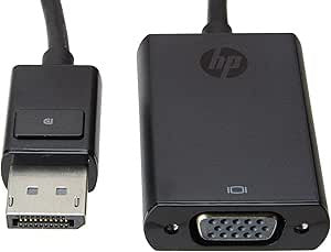 Adaptador DisplayPort para VGA HP / Preto / AS615AA_0