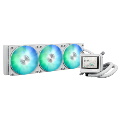 SISTEMA DE REFRIGERACION LIQUIDA ASUS PARA CPU MAX GAMING LC 360 ARGB LCD WHITE (WHITE BOX)_0