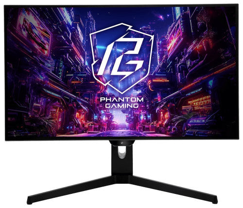 MONITOR ASROCK PGO27QFS,27",QHD (2560X1440),240HZ,1500:1,0.03MS,2HDMI+2DP,WIFI+3USB3.2+TYPE C,NEGRO_0