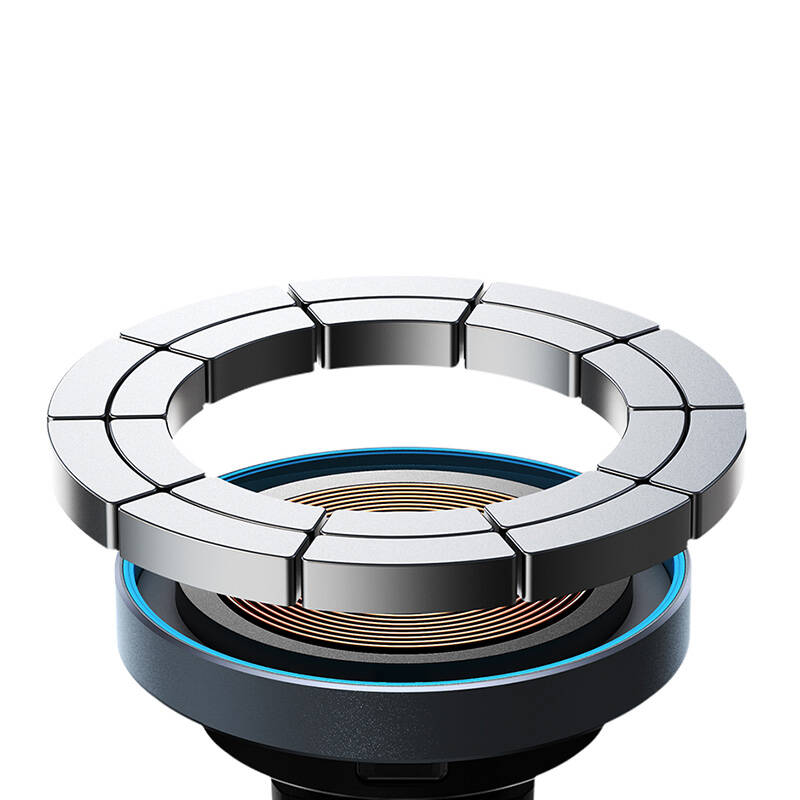 Joyroom magnetic car holder 15W wireless charger for air vent black (JR-ZS240 Pro)_5