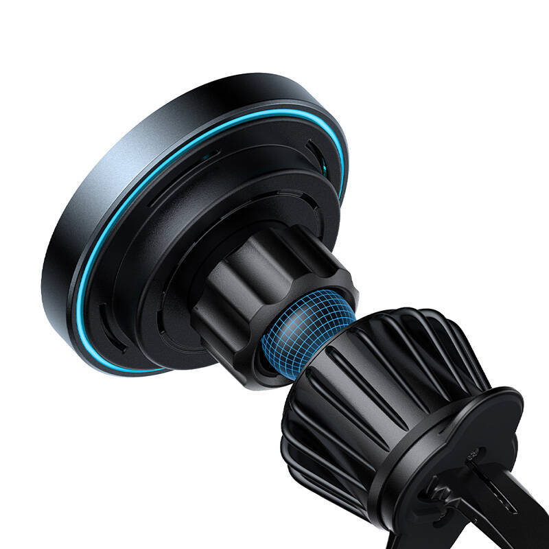 Joyroom magnetic car holder 15W wireless charger for air vent black (JR-ZS240 Pro)_7