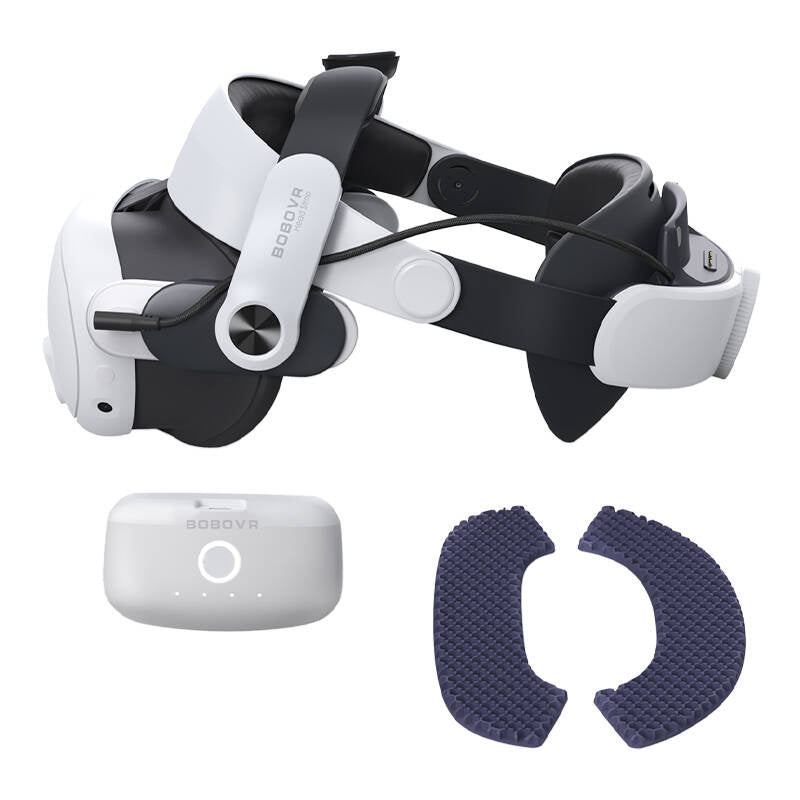 BOBOVR M3 Pro Head Strap + Battery pack for Oculus Quest 3 / Quest 3S_3