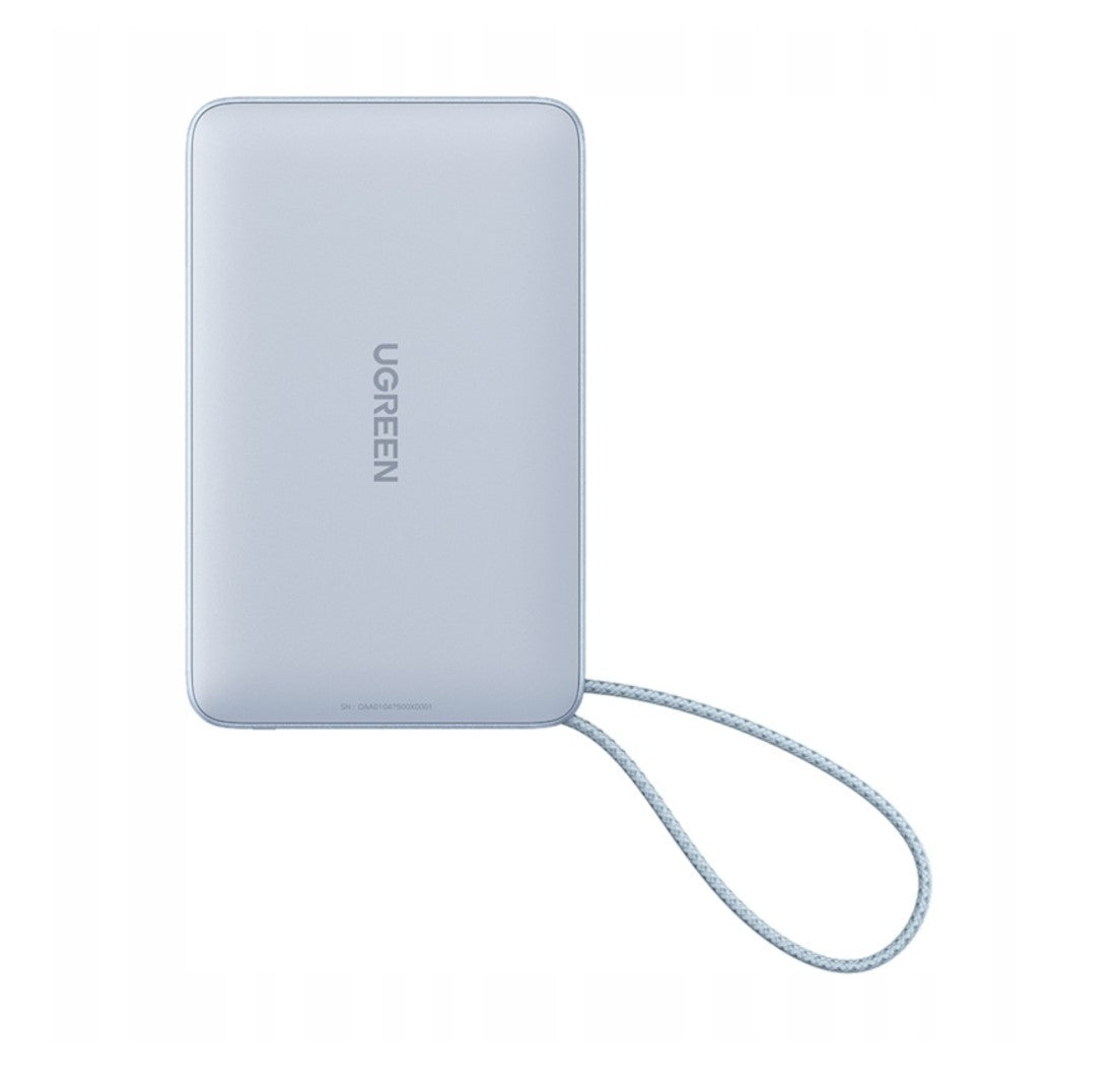 Powerbank UGREEN MagFlow PB773 (65958B), 10000mAh, 25W, PD + FQI, Blue _1