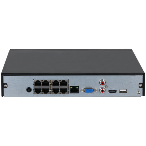 (DHI-NVR2108HS-8P-4KS3) DAHUA GRABADOR IP SERIE 2, 8 CANALES, 8 POE, 1HDD I/O 2/1_2