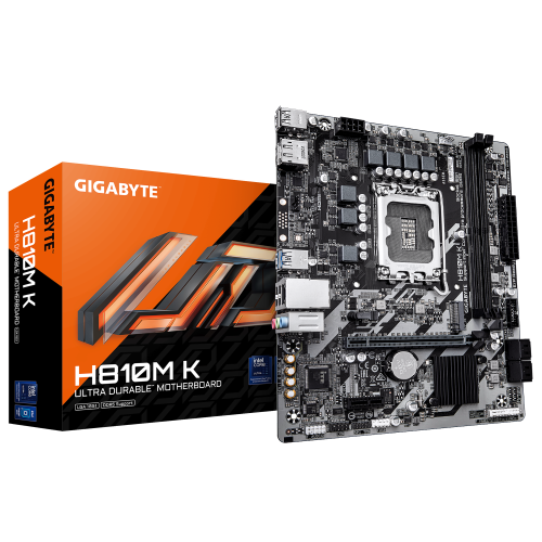 Mainboard GIGABYTE H810M K / Preto_1