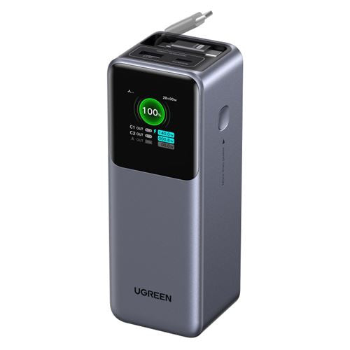 UGREEN 165W POWER BANK WITH RETRACTABLE CABLE_0