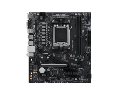 PLACA MSI PRO A620AM-B EVO,AMD,AM5,A520,2DDR5,128GB,VGA+HDMI,2.5GBLAN,2SATA3+1XM.2,6USB3.2,MATX_0