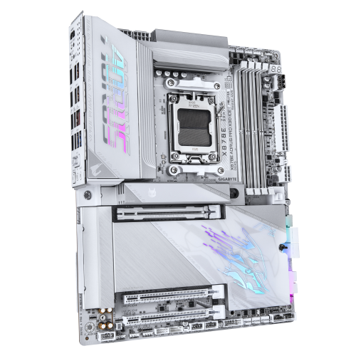 Mainboard GIGABYTE X870E AORUS PRO X3D ICE / Branco_2