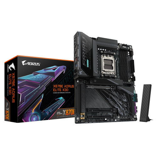 Mainboard GIGABYTE X870E AORUS ELITE X3D / Preto_0