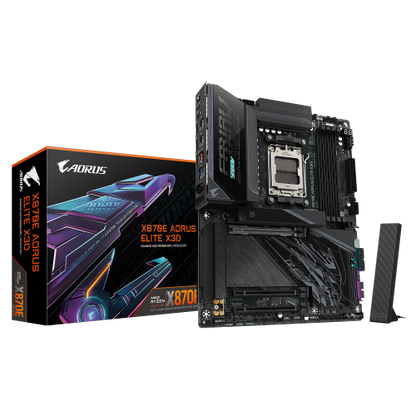 Mainboard GIGABYTE X870E AORUS ELITE X3D / Preto_0
