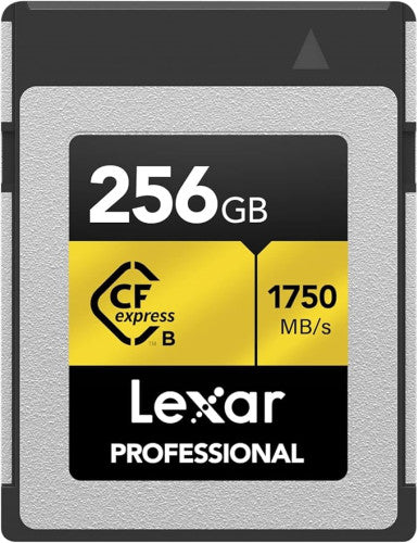 LEXAR 256GB PROFESSIONAL CFEXPRESS 4.0 TYPE-B CARD, UP TO 3700MB/S READ 3400MB/S WRITE. VPG 400_0