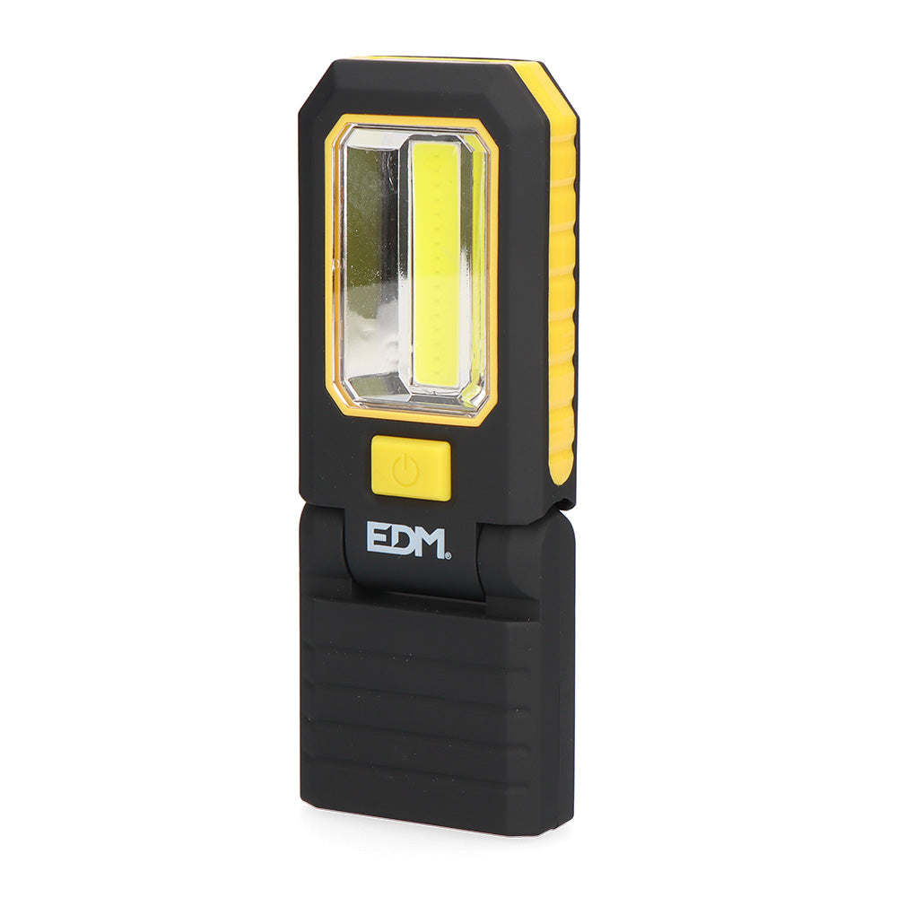 Lanterna led cob 3 leds xl 200lm. com gancho e Ã­man 3xaaa (pilhas incluÃ­das) edm_0