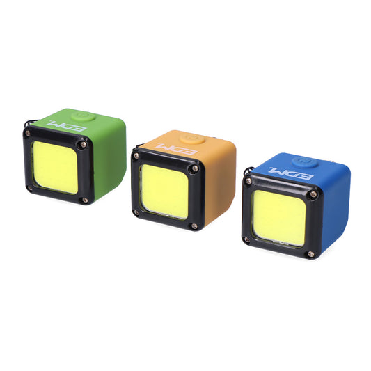Lanterna de cubo led recarregÃ¡vel. cob 3w 300lm 1.000mah com usb + Ã­mÃ£. funÃ§Ã£o de banco de potÃªncia. cores sortidas_0