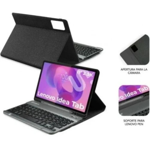 Funda con Teclado Subblim KeyTab Pro BT para Tablets Samsung Galaxy A11+/ Negra_2