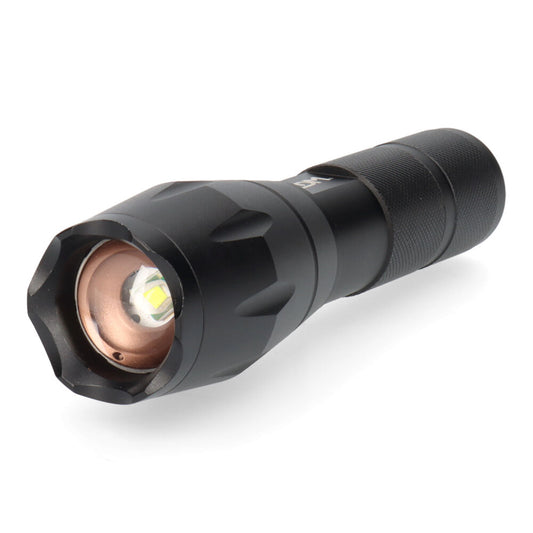 Lanterna de alumÃ­nio com zoom. 1 led 3xaaa (pilhas incluÃ­das)_0