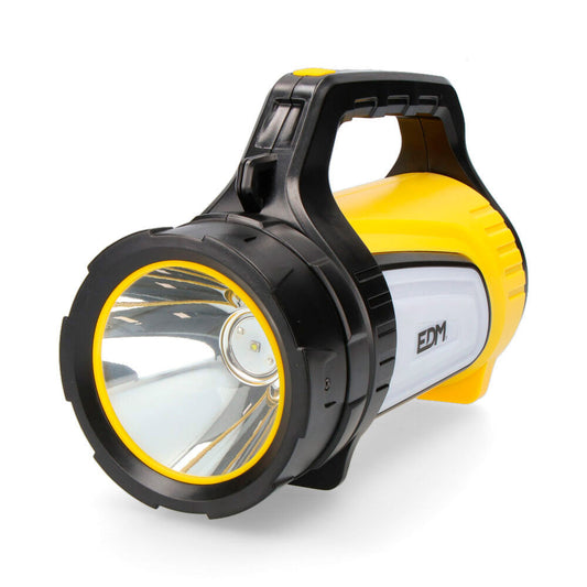 Lanterna canhÃ£o multifuncional. luz principal 10w 350lm + lateral 3w 100lm + lateral vermelha 3w 20 lm e power bank_0