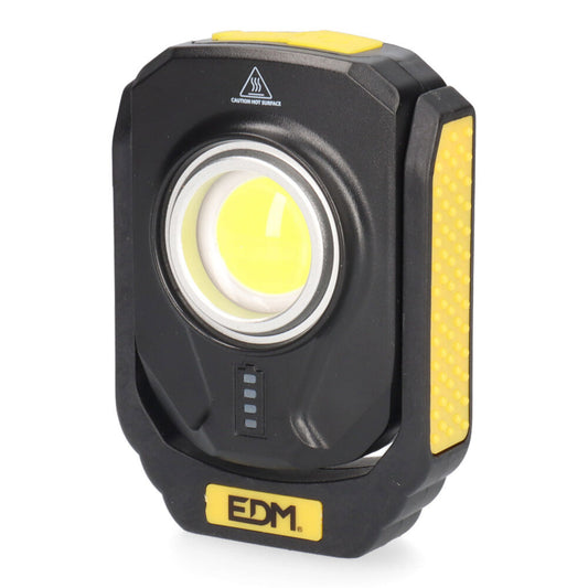 Lanterna com 1 led 10w 900lm compact recarregÃ¡vel. base magnÃ©tica. edm_0