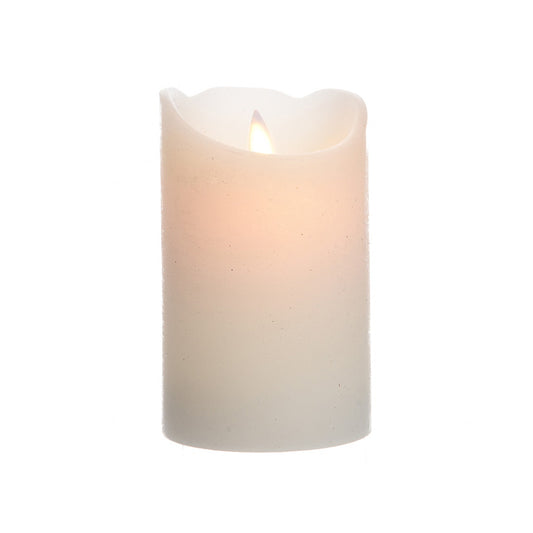 Vela interior led Ã¸7,5x12,5cm cor branco luz branco quente_0