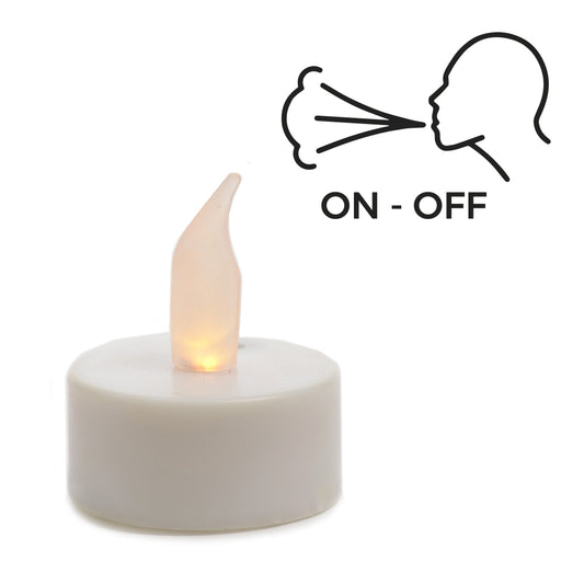 Vela led com funÃ§Ã£o de sopro on-off Ã¸3,7cm_0