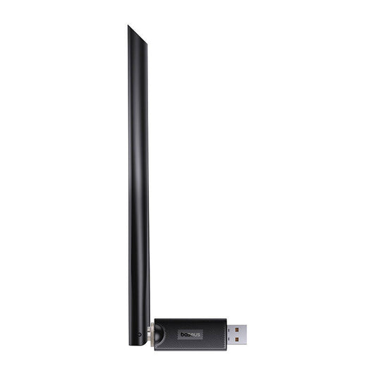 Baseus FastJoy adapter Wi-Fi with antenna, 150Mbps (black)_0