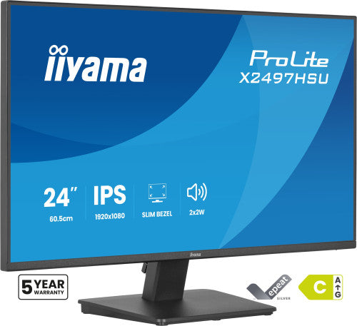 Monitor IIYAMA ProLite X2497HSU-B1 / Preto_0